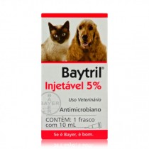 Baytril 5% Injetável - 10ml